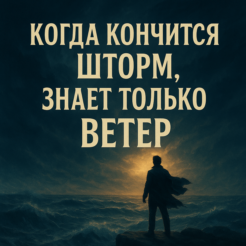 Когда кончится шторм, знает только ветер poster